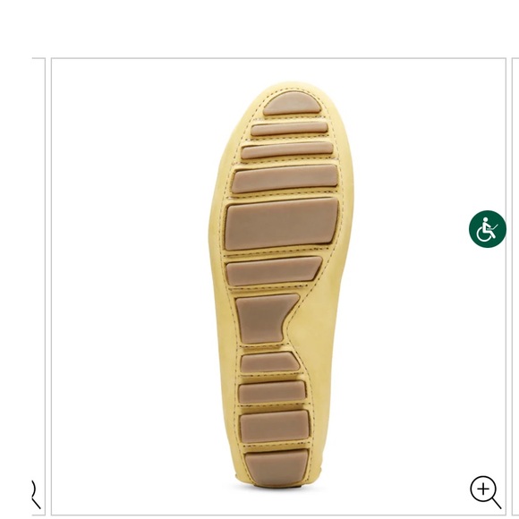 “Eastland” Patricia penny loafer driving moc; yellow nubuc; size 7; NWOT - Picture 5 of 13